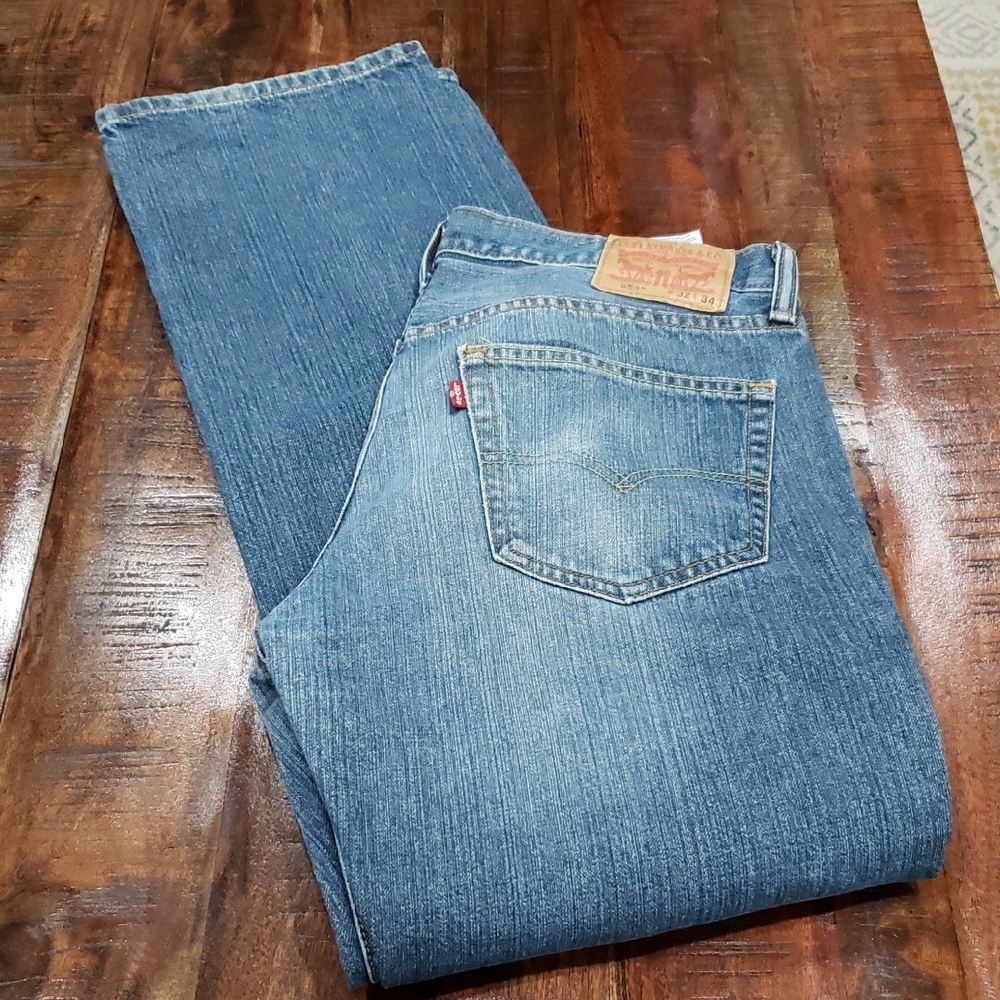 Levi's Blue Straight 559 Jeans Classic Denim